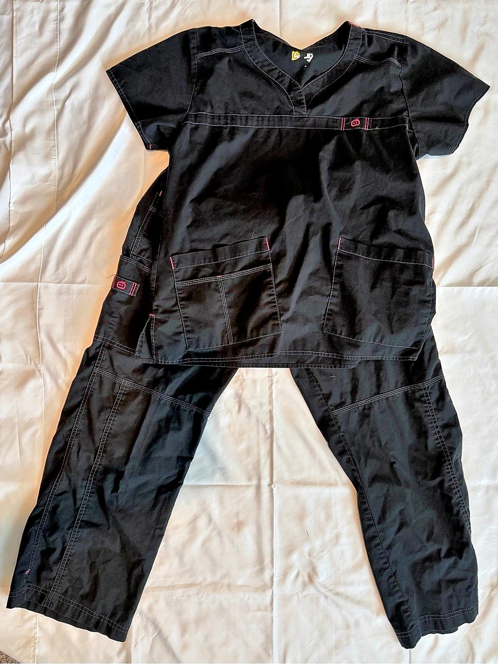 Black scrubs